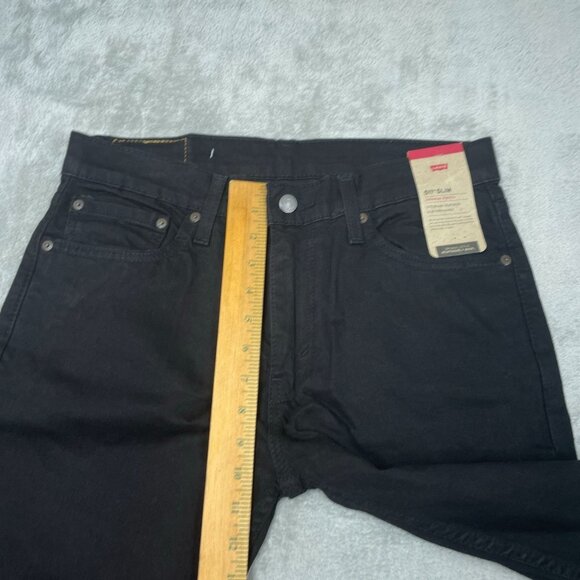 Levis 511 Slim Advanced Stretch Jeans 32x32 Black Slim Fit a0475 - Picture 4 of 10